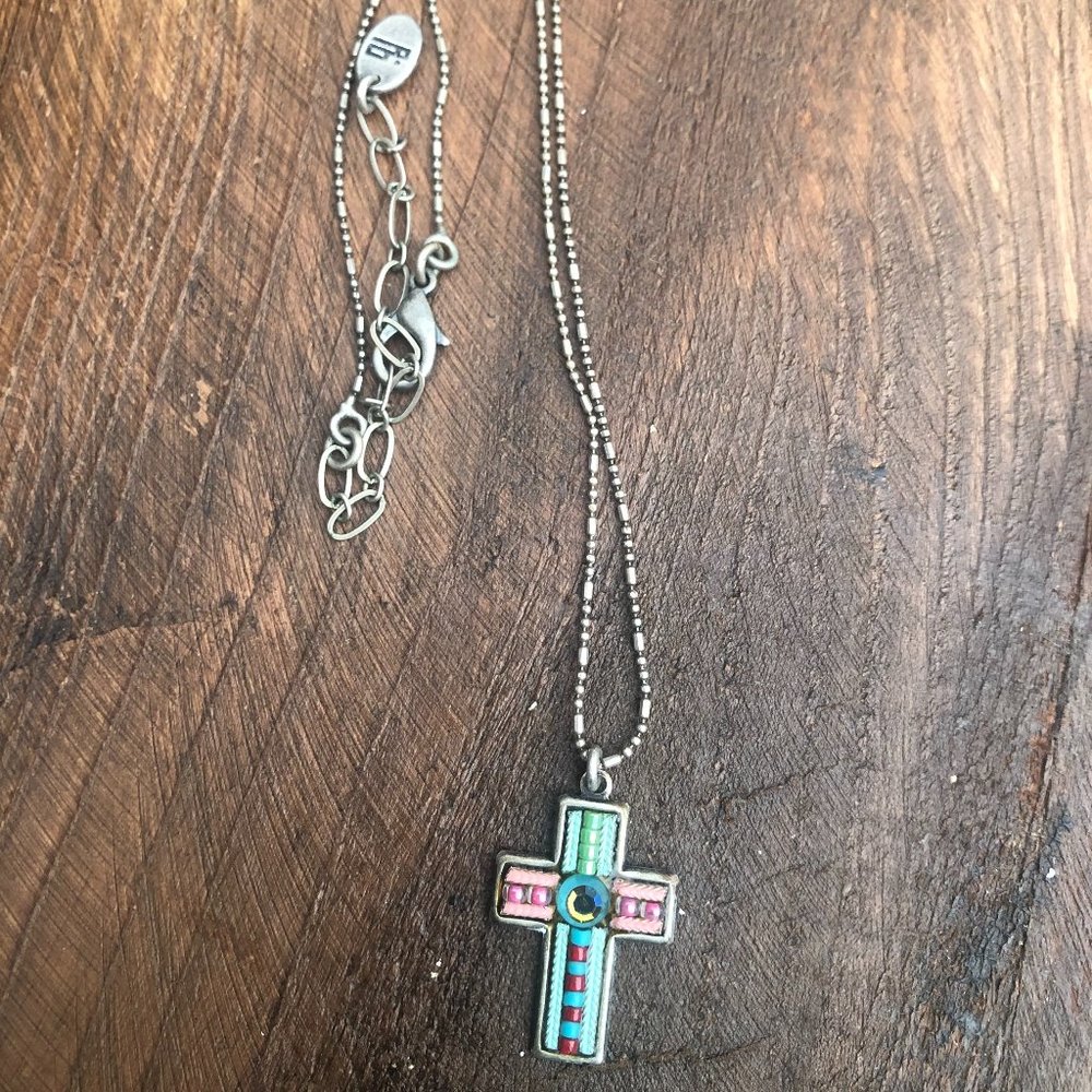 ayala bar cross necklace